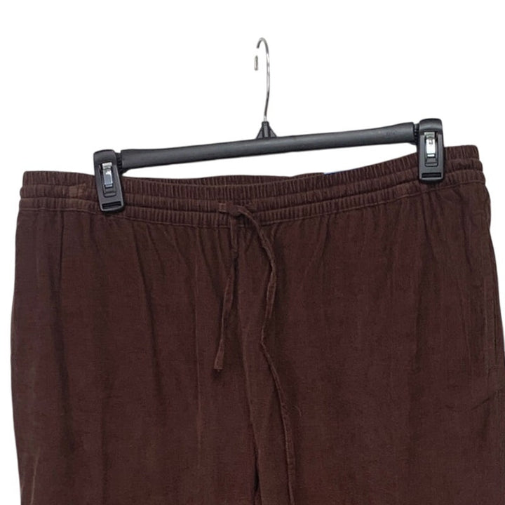 NWT New Style &amp; Co Womens Pull on Mid Rise Straight Elastic Waist Pants