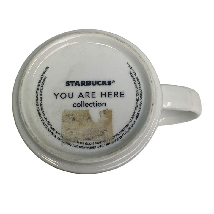 2013 New Starbucks You Are Here Collection Las Vegas 14oz Ceramic Coffee Mug
