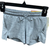 New All In Motion Girls XS (4/5) Elastic Waist Shorts Althletic Hoodie 2PC Set