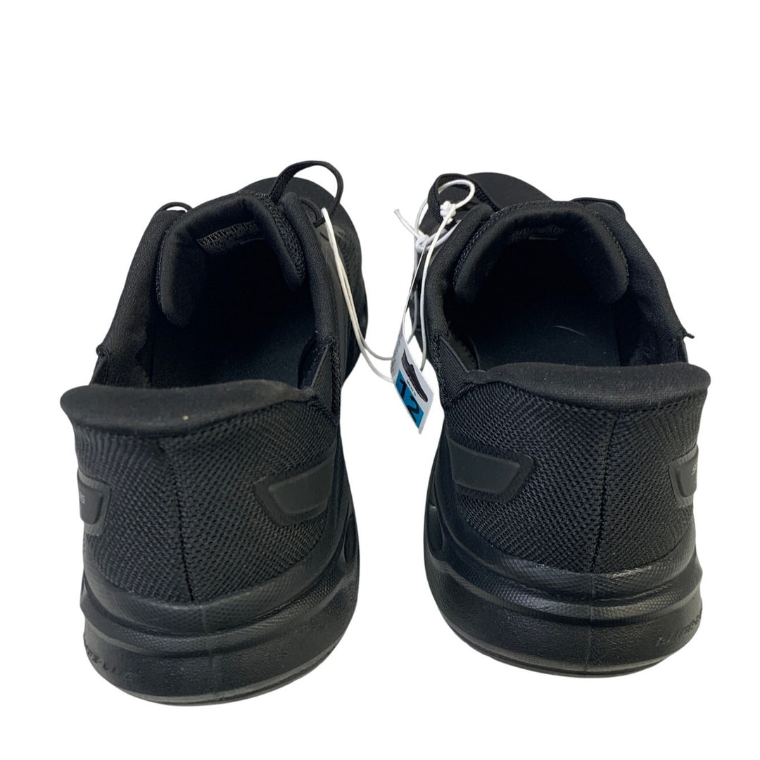 Skechers Mens Size 12 Black Mesh Hands Free Swift Fit Athletic Sneaker Shoes