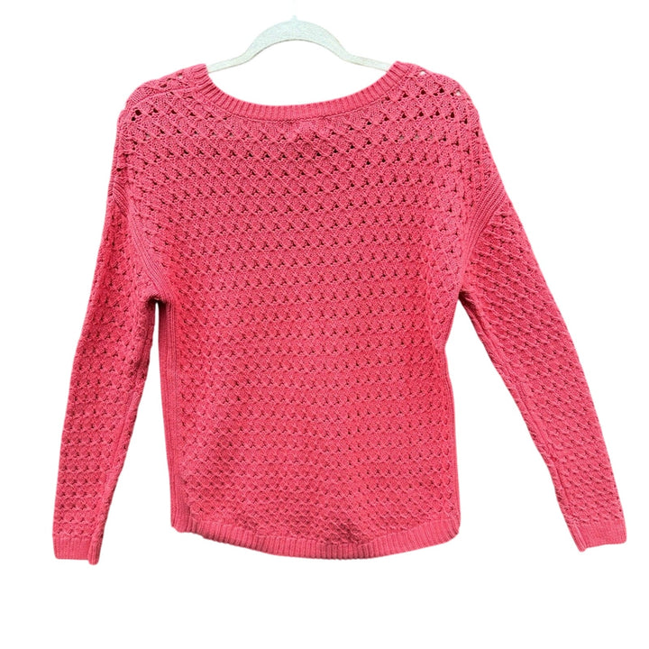 NWT New Old Navy Womens Small Cotton Blend Long Sleeve Knit Sweater