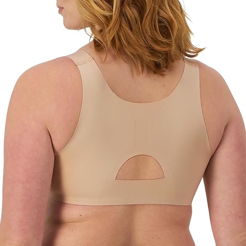 New Bali Womens 36DD Tan One Smooth U Posture Boost Eversmooth Underwire Bra