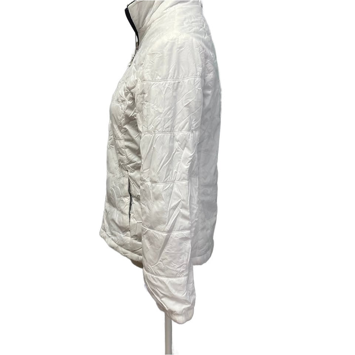 Free Country Womens Small Faux Fur Lined Zip Polyester Fill Nylon Puffer Jacket
