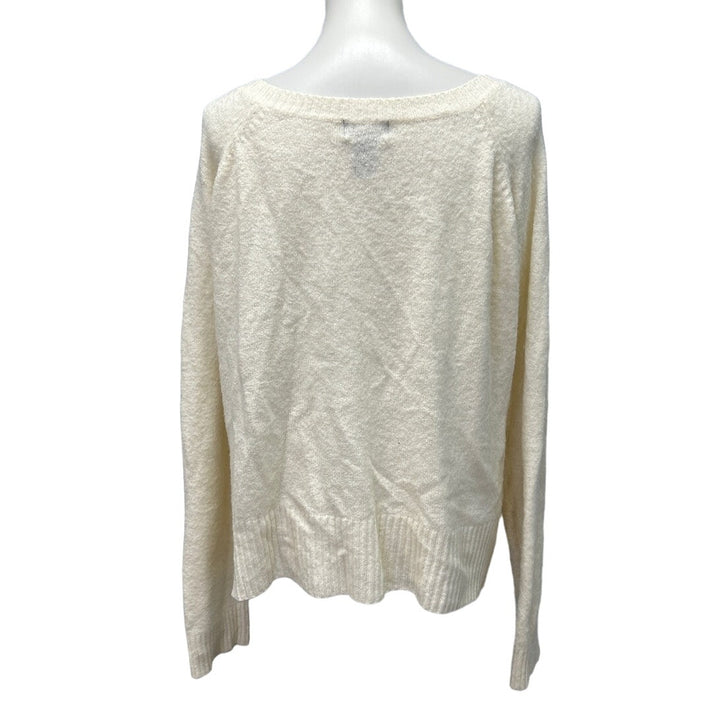 Lot of 3 Sonoma Merona Womens XL Long Sleeve V-Neck PolyCotton Sweaters