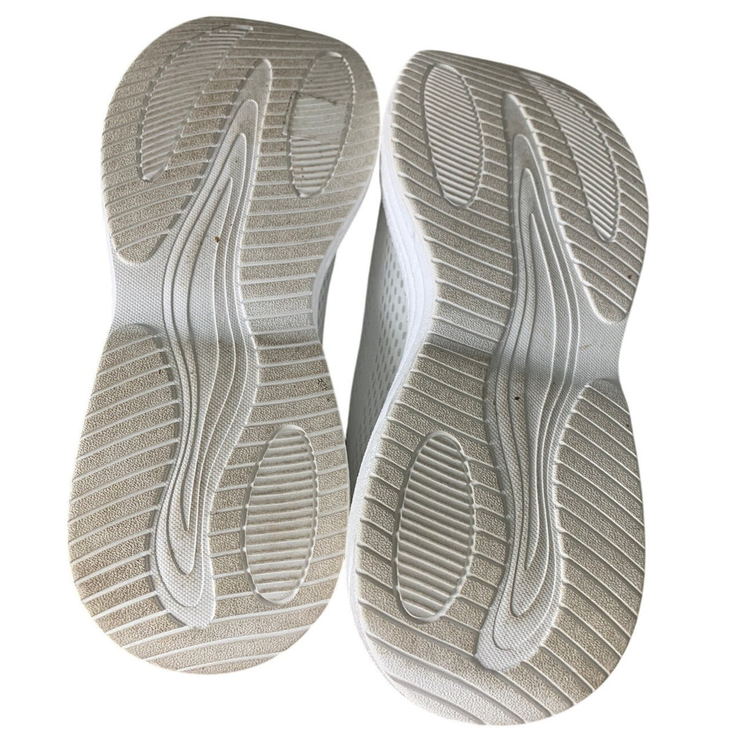 Nortiv8 Women Size 10 White Mesh Lace Up Flexlife Running Walking Athletic Shoes