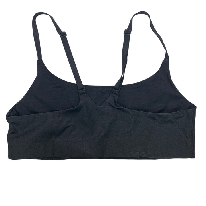 New Offline by Aerie Womens XS Black Adjustable Strap Athletic Sports Bra