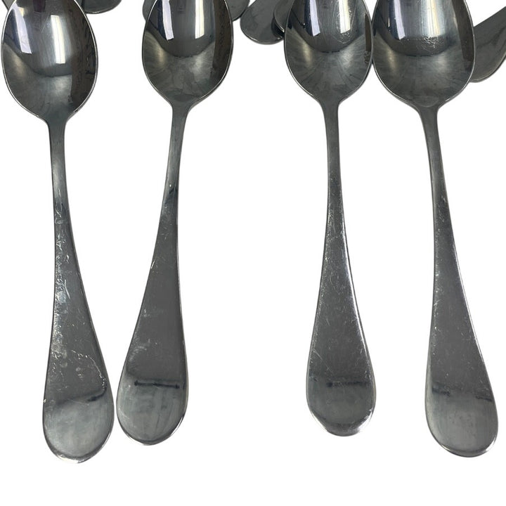 Lot of 13 Cambridge Silverware Serving Slotted Spoons Forks Serve Flatware