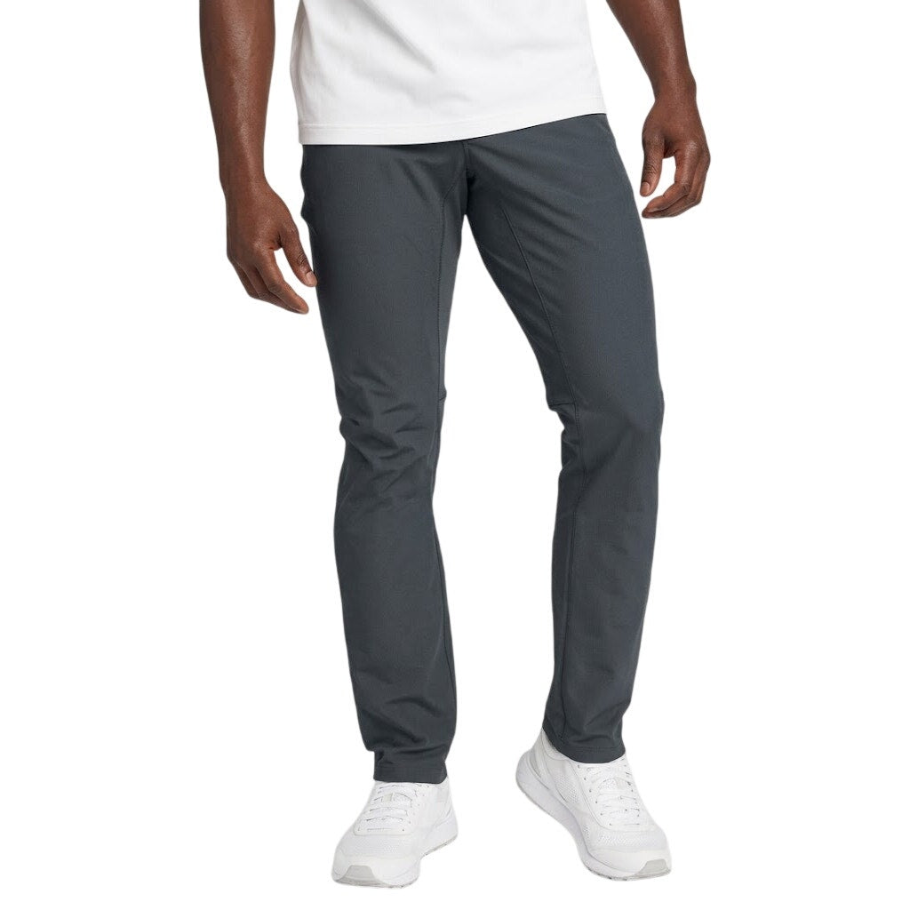 New Eddie Bauer Mens Carbon Gray UPF 50+ Zip Up The Switch 5 Pocket Pants
