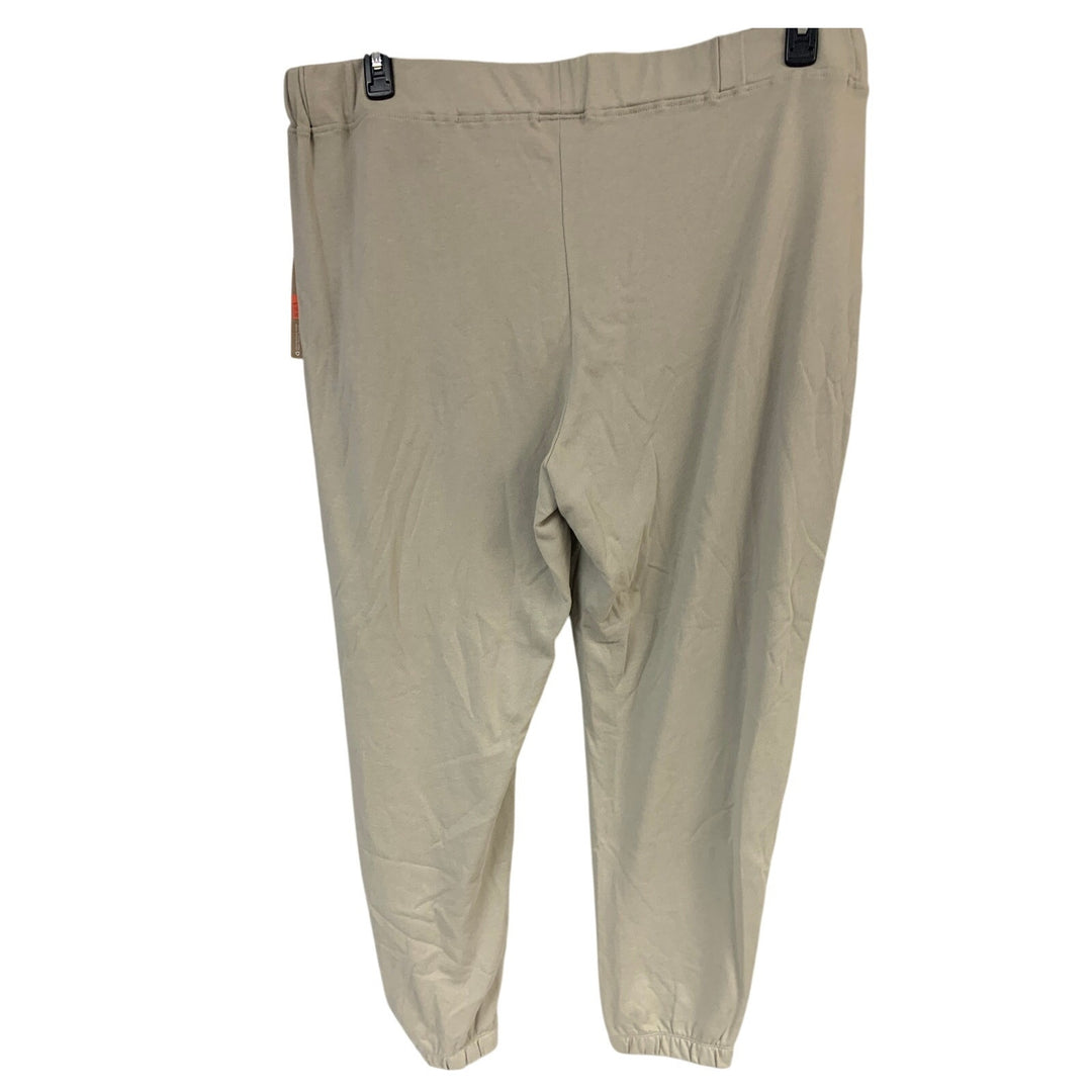 New Eddie Bauer Womens XXL Gray Weekender Jogger Elastic Ankle Sweatpants