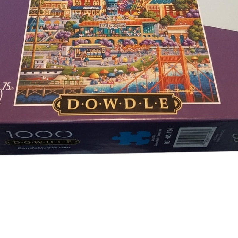 Dowdle City by the Bay San Francisco 1000 Piece Jigsaw Puzzle by Eric Dowdle