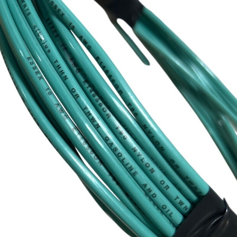New 20’ Green 10 AWG THHN THWN Gasoline and Oil Resistant Stranded Copper Wire