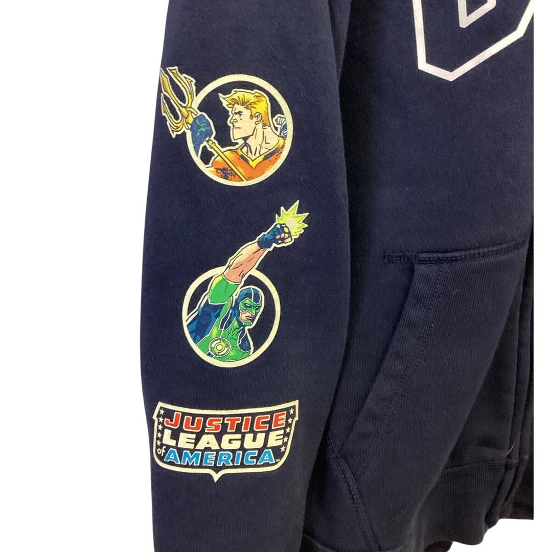 GAP Kids Large DC Comics Justice League America Avengers Full Zip Hoodie Jacket