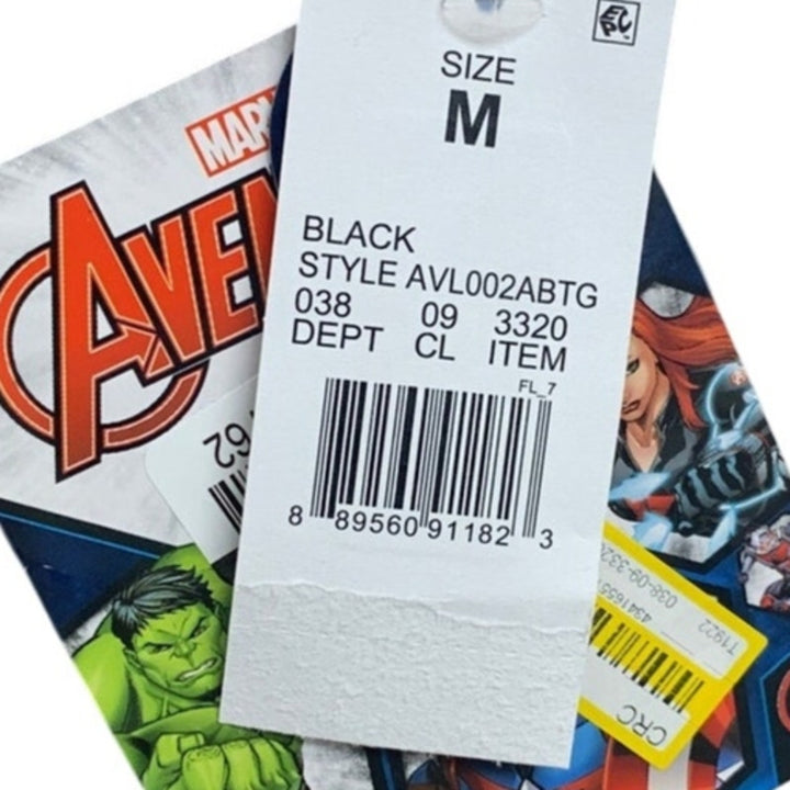 NWT New Marvel Avengers Black Panther Boys Medium Webbing Lined Swimming Trunks