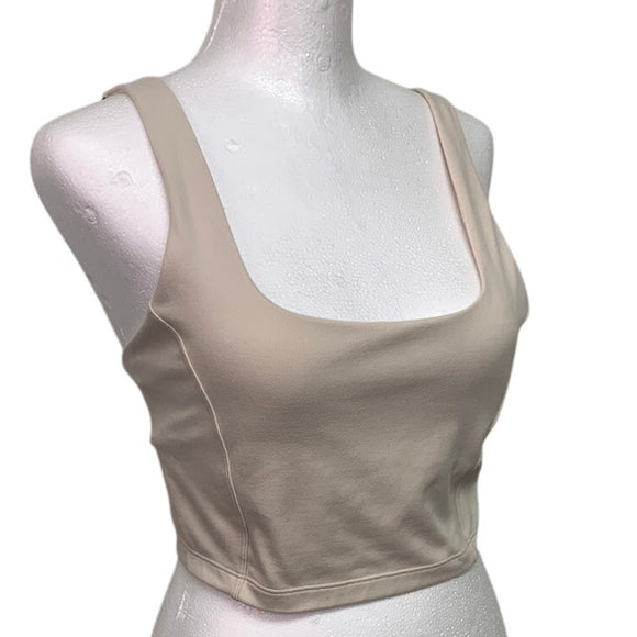 New Offline By Aerie Womens Medium Adjustable Thin Strap Shelf Bra Athletic Top