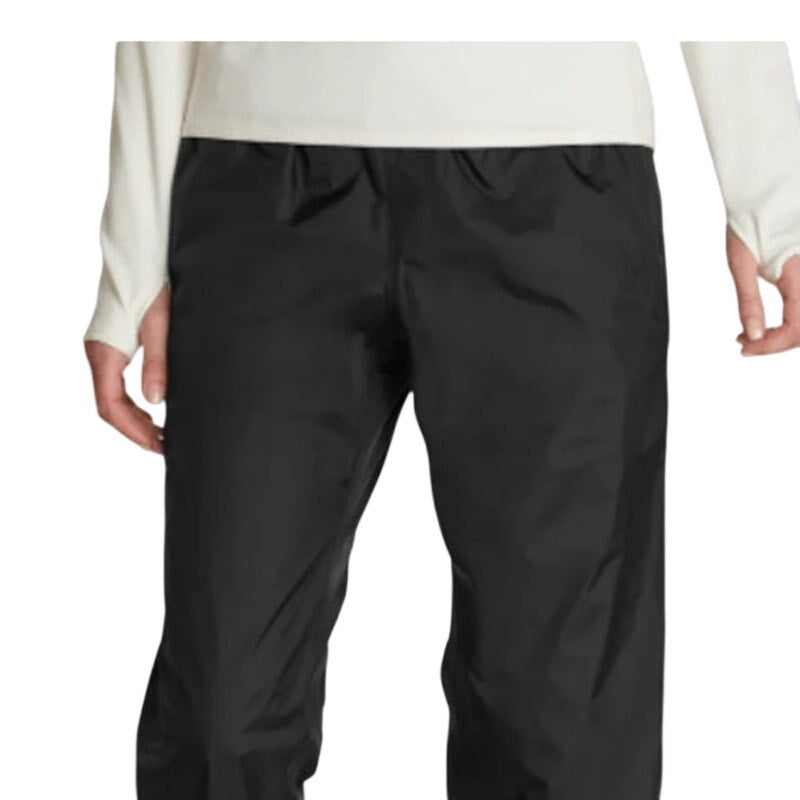 New Eddie Bauer Womens XXL Black RipPac Stretch Waterproof Jogger Rain Pants