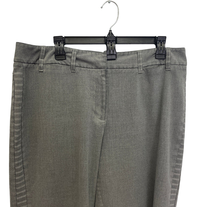 Liz Claiborne Womens Size 16 Audra Stain Resistant Striped Side Career Pants