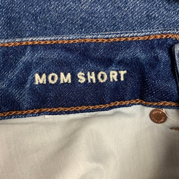New American Eagle Womens Size 6 Mom Short Distressed Jorts Denim Jean Shorts