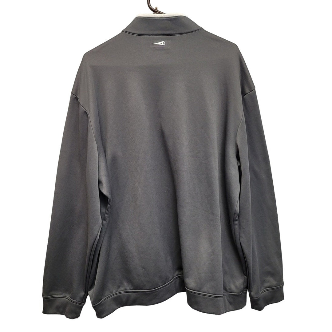 Grand Slam Mens XXL Long Sleeve Quarter Zip Athletic Pullover Sweatshirt