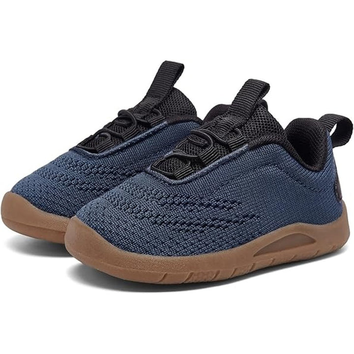 Morendl Toddler Boys Size 8 Blue Slide On Non-Slip Breathable Walking Shoes