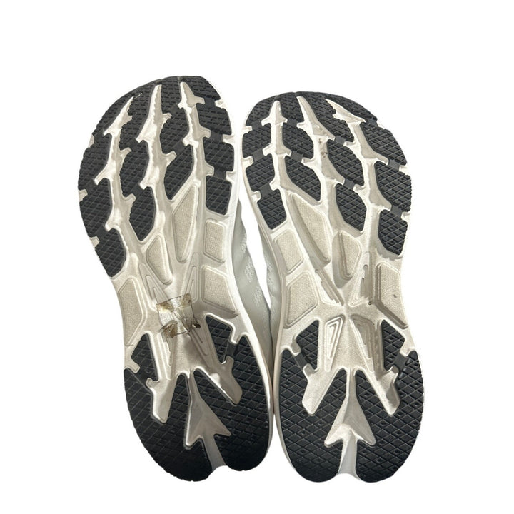Nortiv 8 Womens Size 8.5 White Black Sneakers Lace Up Round Toe Tennis Shoes