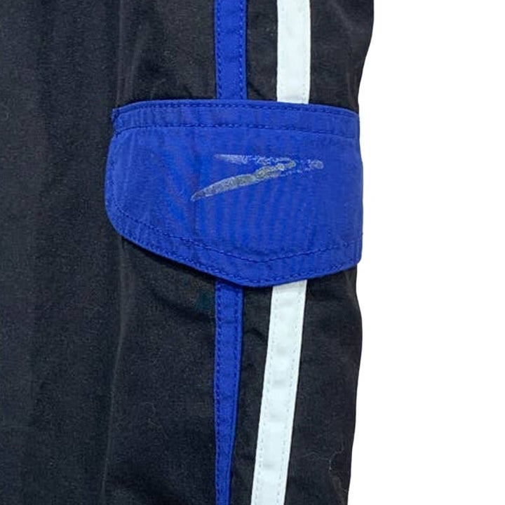 Speedo Mens Large Board Beach Surf Swimwear Drawstring Webbed Swimming Trunks