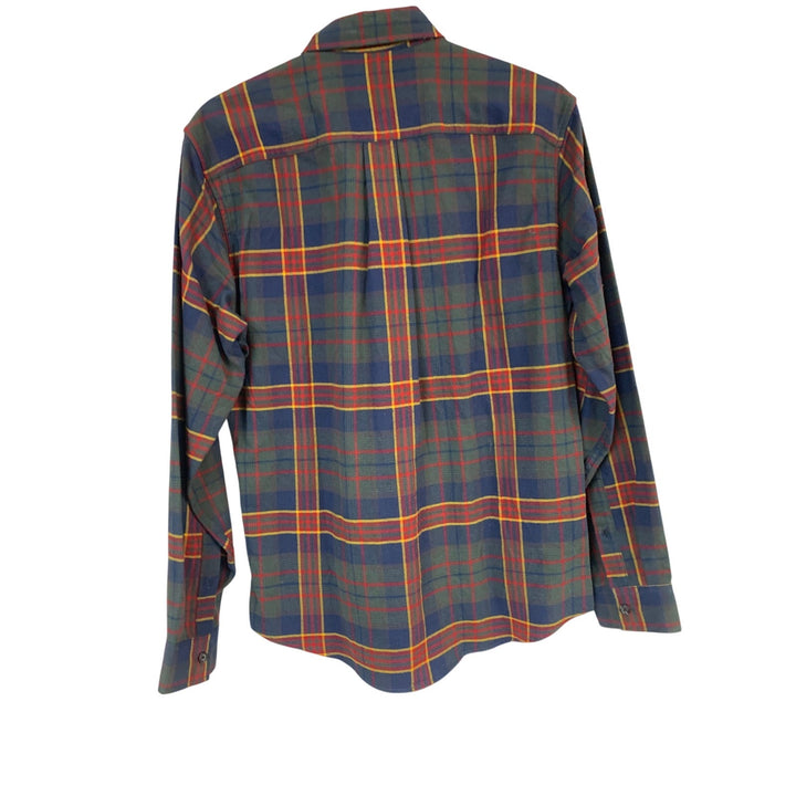 New Eddie Bauer Mens Small Long Sleeve Eddies Field Flannel Button Up Shirt
