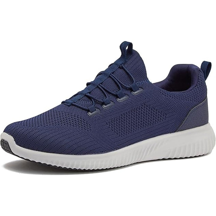 Avia Womens Size 6 Navy Blue Anchor Mesh Slip On Slip Resistant Non Skid Shoes