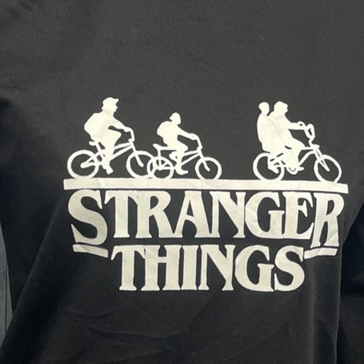 Stranger Things Womens Small Boys on Bicycles Long Sleeve Lightweight Hoodie