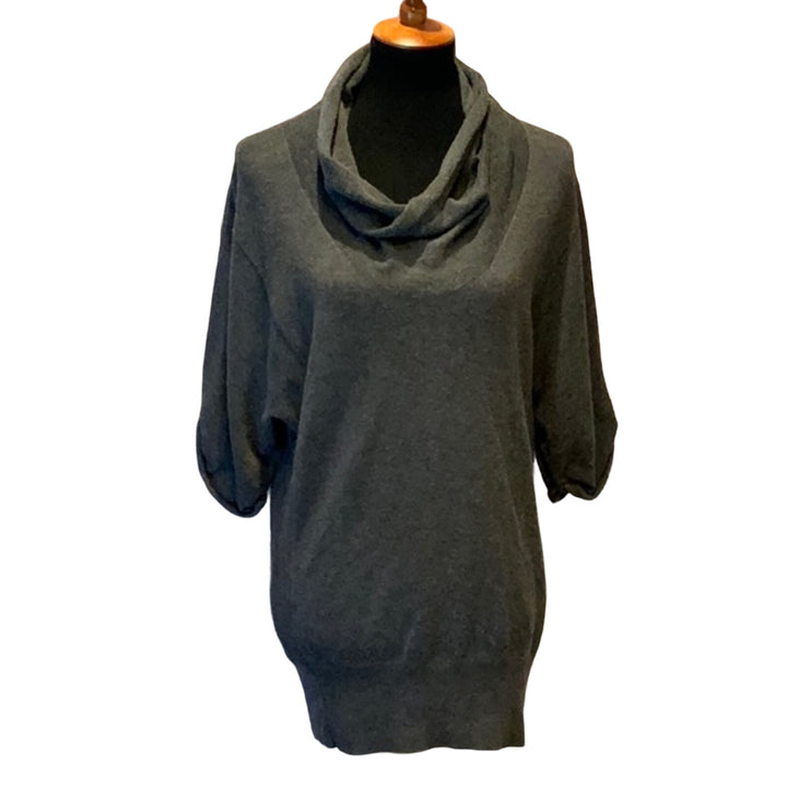 Ann Taylor Loft Medium Soft Merino Wool Blend Machine Washable Cowl Neck Sweater