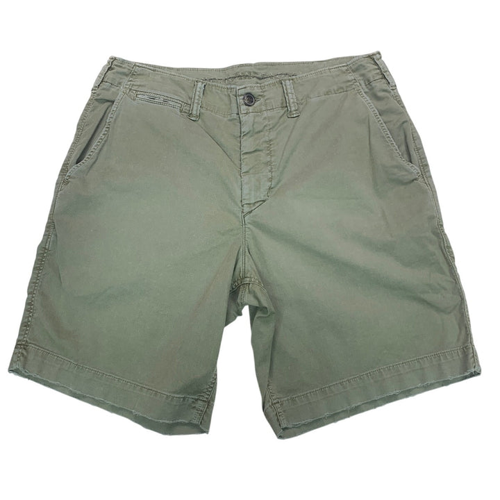 New American Eagle Mens Size 32 Olive Khaki Flex Stretch Cotton Shorts