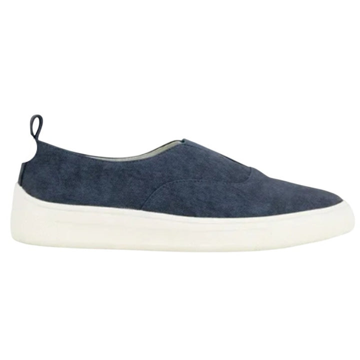 Kensie Womens Size 6 Navy Blue Salia Slip On Flexible Comfort Sneaker Shoes