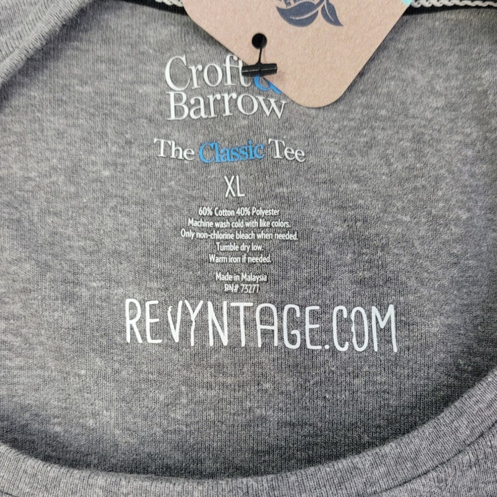 Hand Printed Upcycled Womens XL Bookworm Short Sleeve Crew Neck Tee Shirt