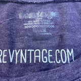 Hand Printed Upcycled Medium Vintage Book Page Flower Butterfly Bee Tee Shirt