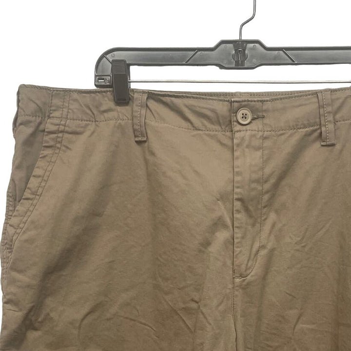Sonoma Goods for Life Mens Size 42 Brown Khaki Stretch Cotton Everyday Shorts