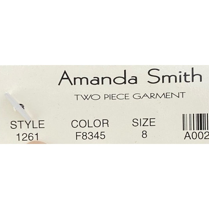 New Amanda Smith Womens Size 8 Black 100% Polyester LBD Sleeveless Sheath Dress