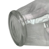 Tall Clear Glass Wide Mouth 10" Tall Thin Glass Flower Floral Arranging Vase