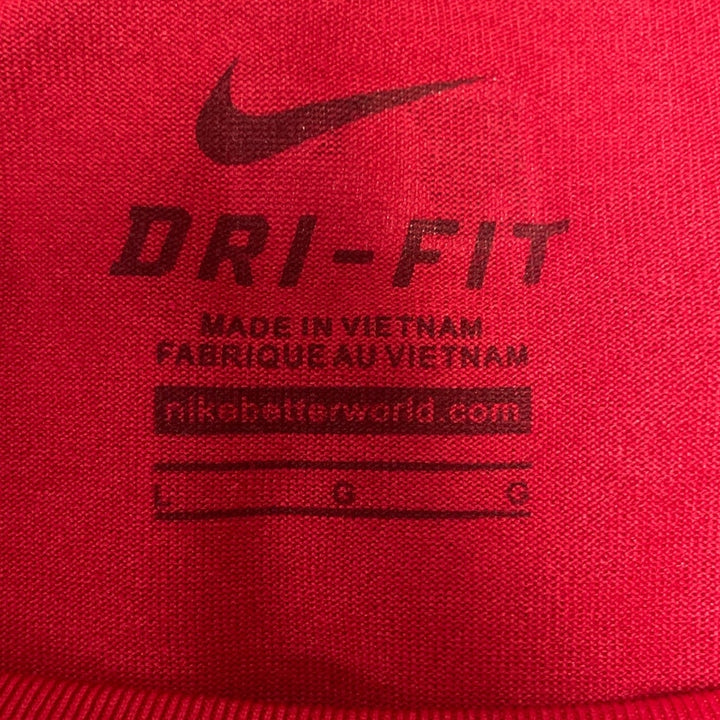 Nike Dri Fit Mens Large Red St Louis Cardinals Baseball Short Sleeve Tee Shirt