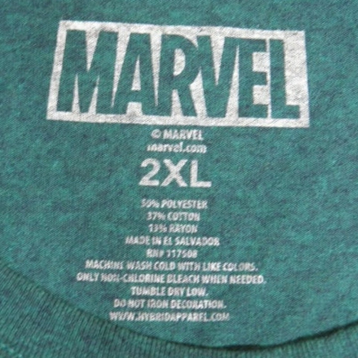 Marvel Mens 2XL Soldier Scientist Genius Spy Captain America Short Sleeve Tee