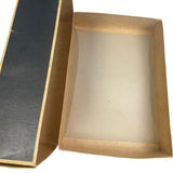 Vintage Pajamas for Men Thin Cardboard 15" by 11" by 3.75" Empty Box w Lid