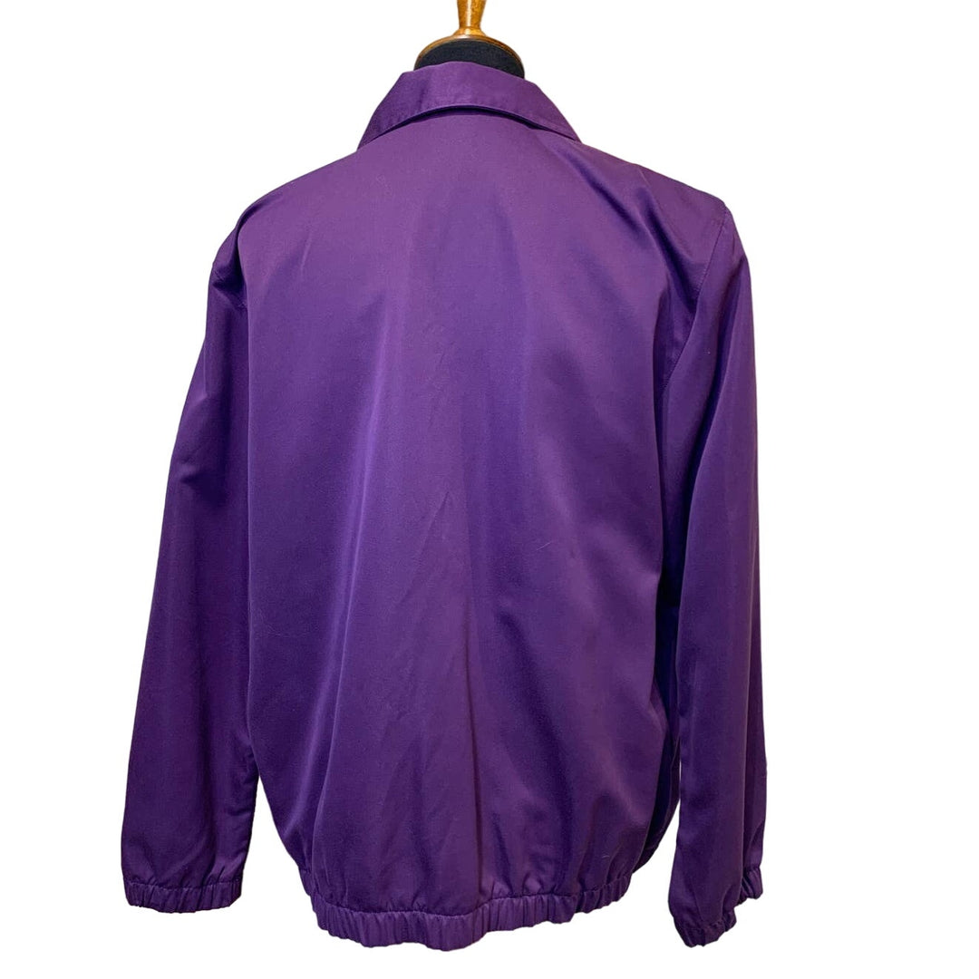 Alfred Dunner Size 10 Grandma Core Floral Embroidered FullZip Lightweight Jacket