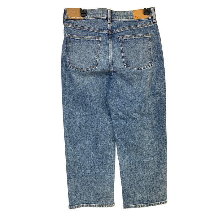 New Eddie Bauer Women HighRise Authentic Vintage Voyager Everyday Easy Crop Jean