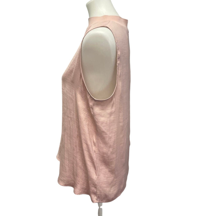 A New Day Womens Large Lightweight Polyester Sleeveless Back Zip Shell Tank Top