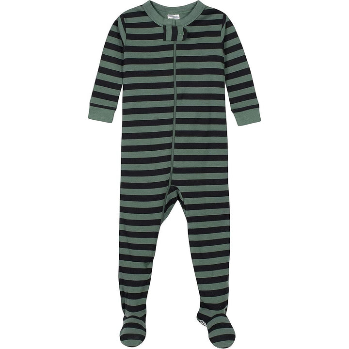 New 4-Pack Gerber Baby Boy Size 9 Months Brown Dog Truck Bear Footed Pajamas