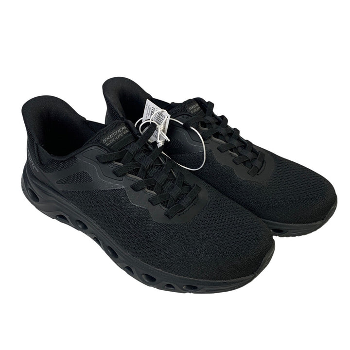 Skechers Mens Size 13 Black Mesh Hands Free Swift Fit Athletic Sneaker Shoes
