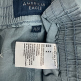 New American Eagle Mens Medium Flex Drawstring Waist Stretch Cotton Shorts