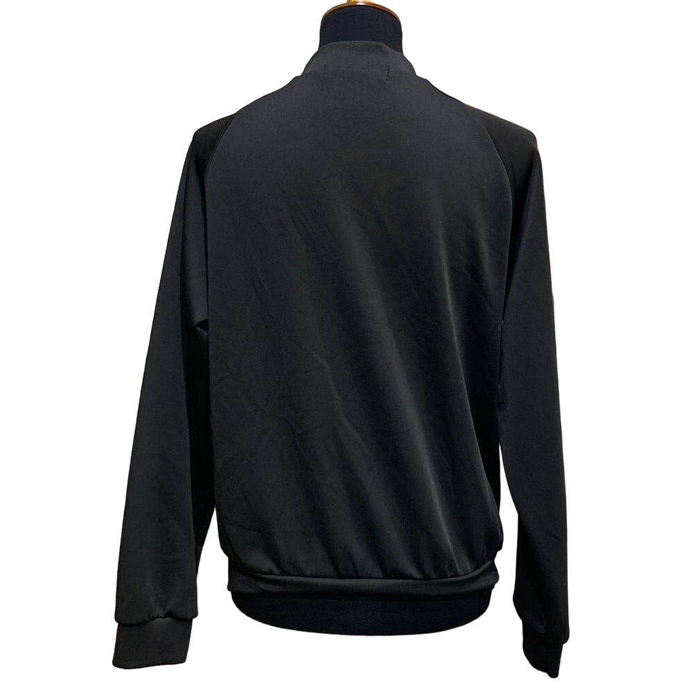 Xiao Wei Boutique Large Long Sleeve Polyester Sweatshirt w Front Pocket Zipper