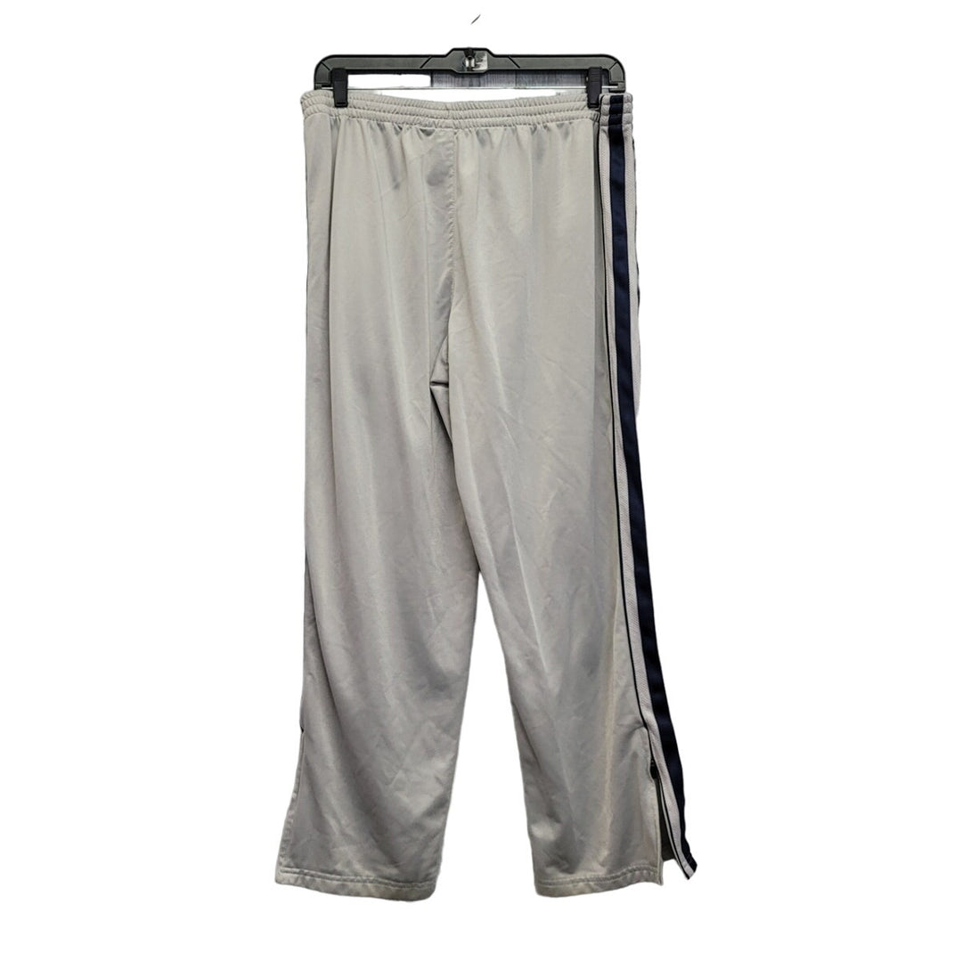 Starter Mens XL 100% Polyester Side Stripe Drawstring Waist Athletic Pants
