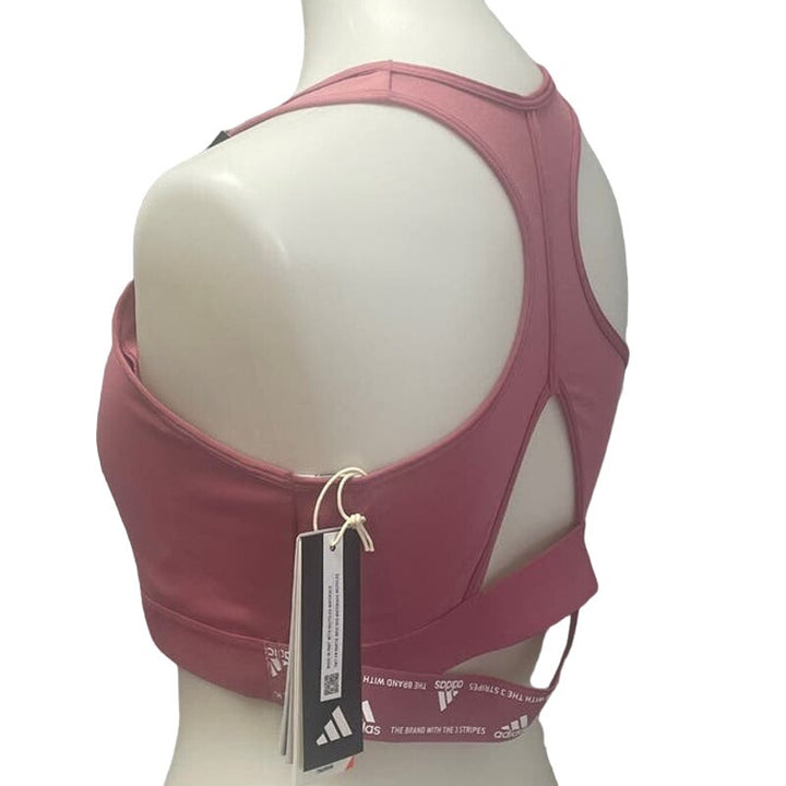 New Adidas Small A Cup Medium Support Removeable Pads Training Sports Bra