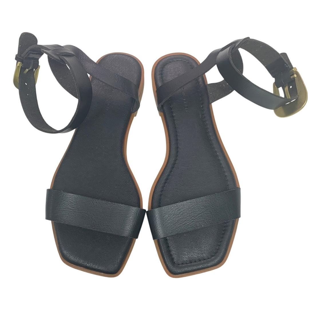New American Eagle Womens US Size 8 Ankle Wrap Faux Leather Sandals - Sample