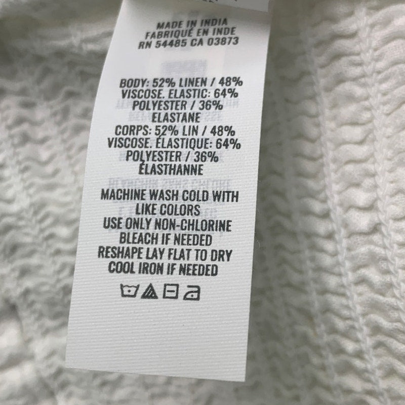 Lot of 2 New Aerie Womens Small Gray Heathered Tube White Bandeau Tops